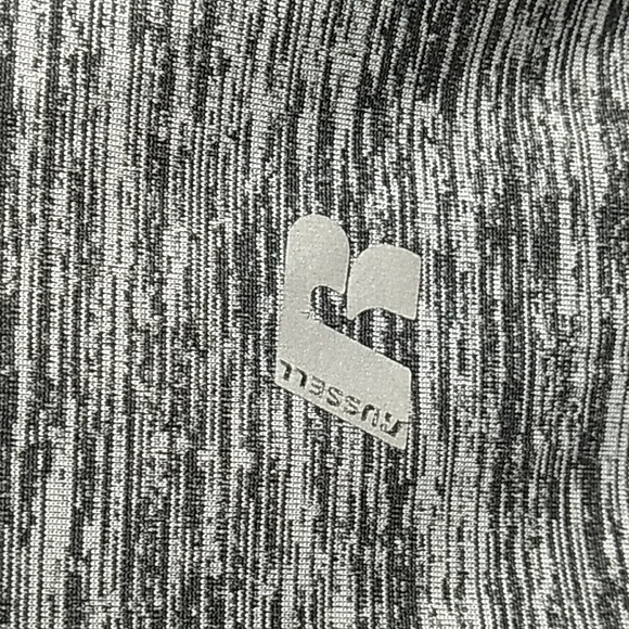 Russell Men's Training Fit 42-44 large dri power 360 Black & Gray w hood - Picture 2 of 5